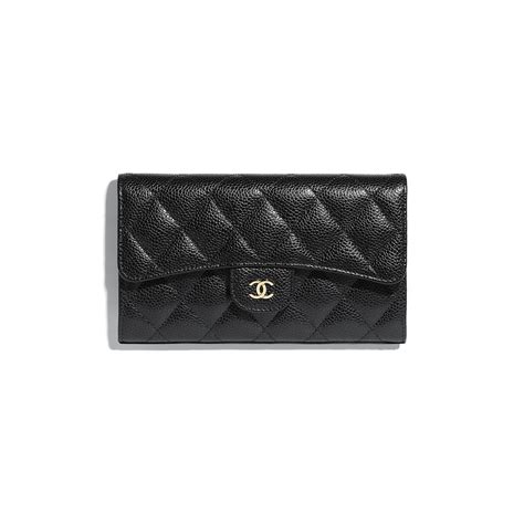 chanel grained calfskin & gold-tone metal|chanel grained calfskin wallet.